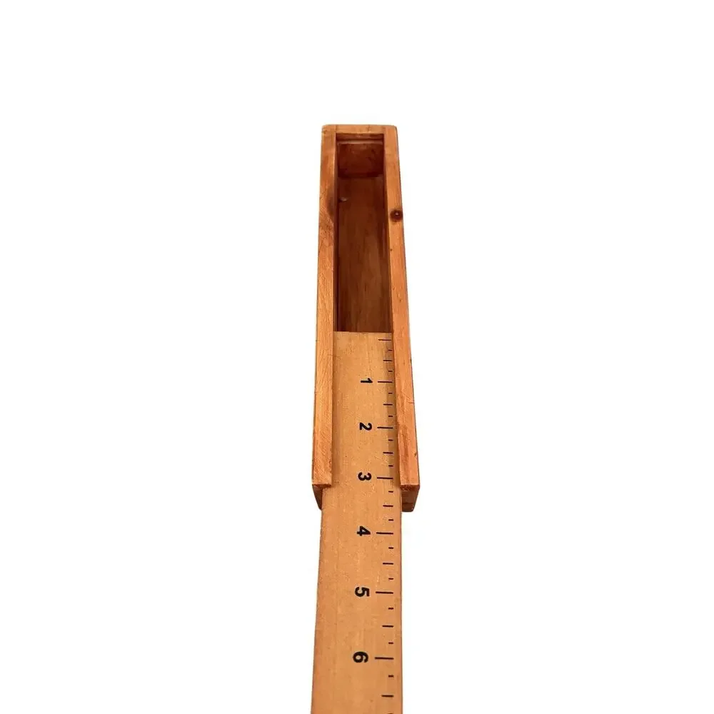 Hollis & Tacks Co. Pencil Box Wood Threshold Target 2013 Made in India